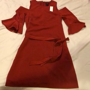 Ann Taylor Cold Shoulder Dress